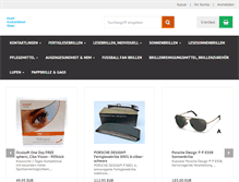 Tablet Screenshot of profi-kontaktlinsenshop.de